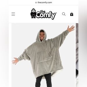 *NEW* Comfy Wearable Blanket - Gray - One Size